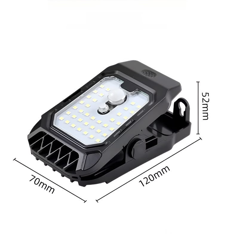 lámpara solar con clip sensor YX-525