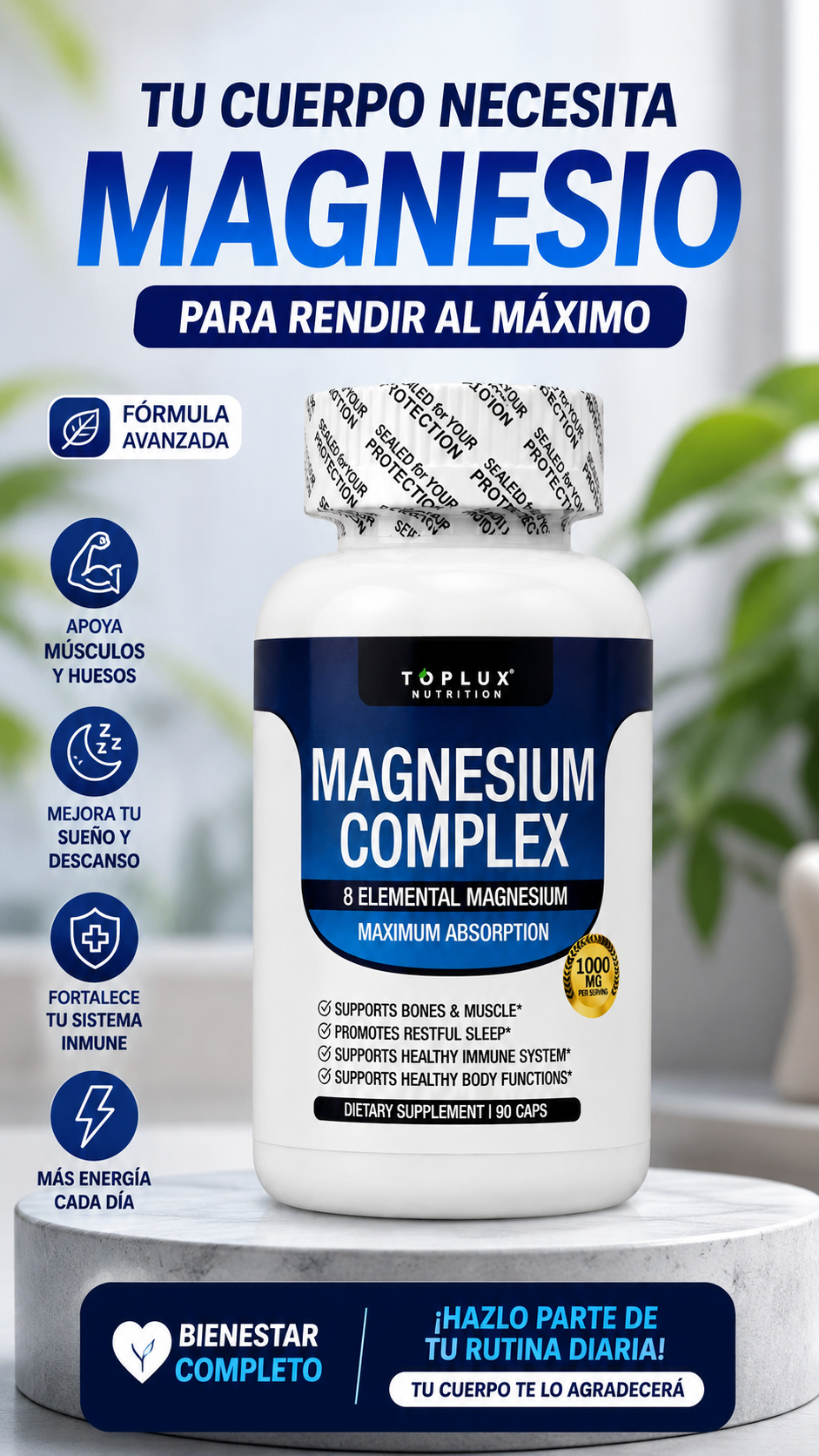 MAGNESIUM COMPLEX X 90 CAPS