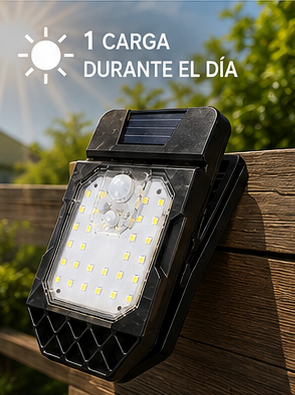 lámpara solar con clip sensor YX-525